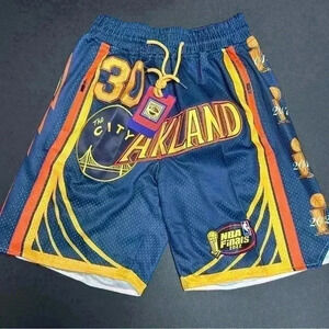 Golden State Warriors Basketball Shorts With Pockets